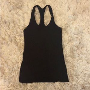 Cool Racerback Nulu tank top in black